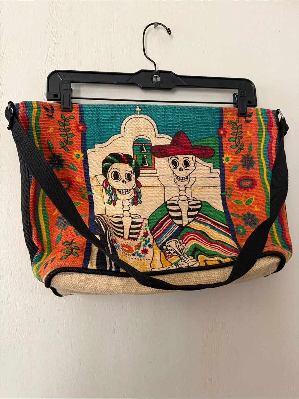 Dia De Los Muertos Inspired Tote